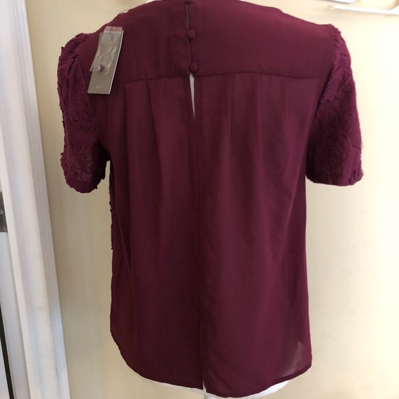 NWT Anthropologie Vanessa Virginia top Size Medium - Picture 4 of 8